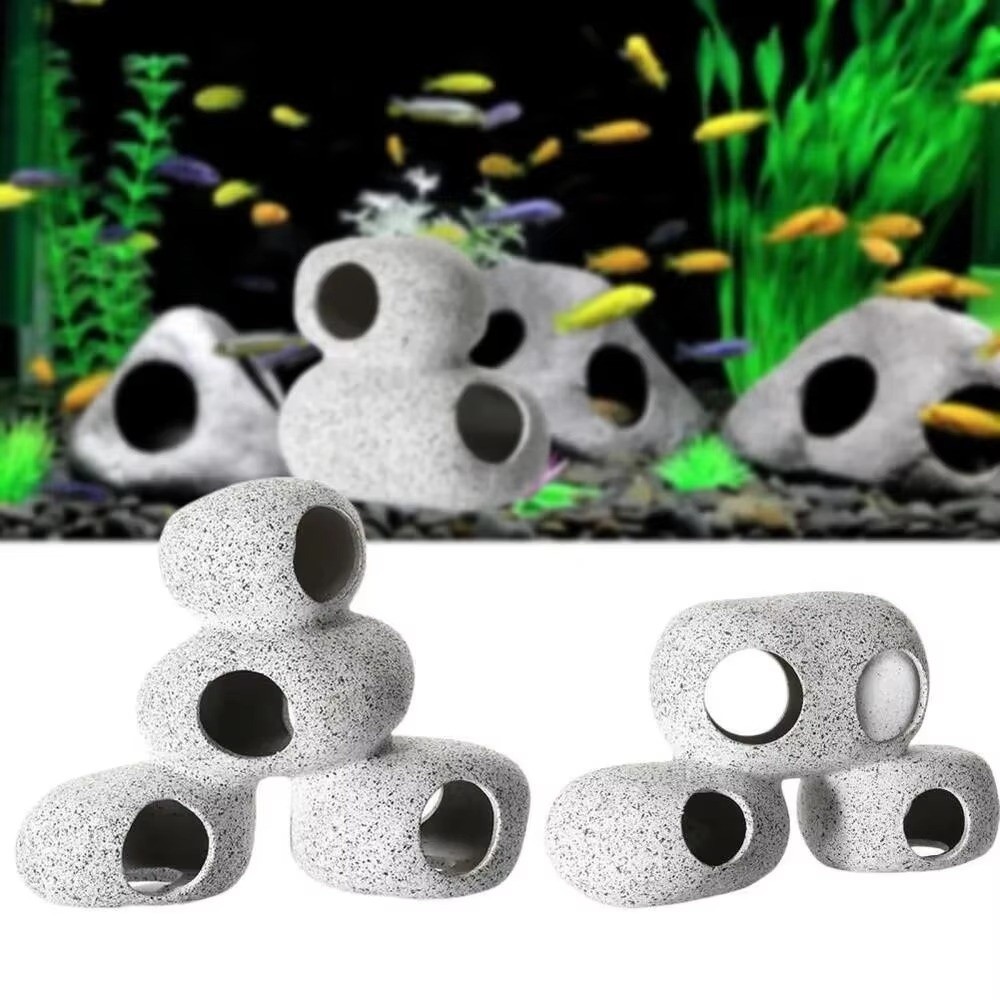 Aquarium Marine Sand - Batu Penyembunyi Akuarium dari Tanah Liat