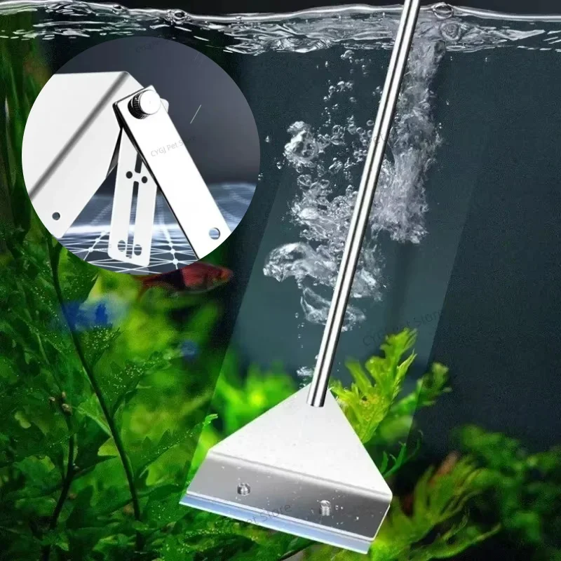 Marine Aquarium Glass Cleaner - Alat Pembersih Tangki Ikan Penghilang Alga