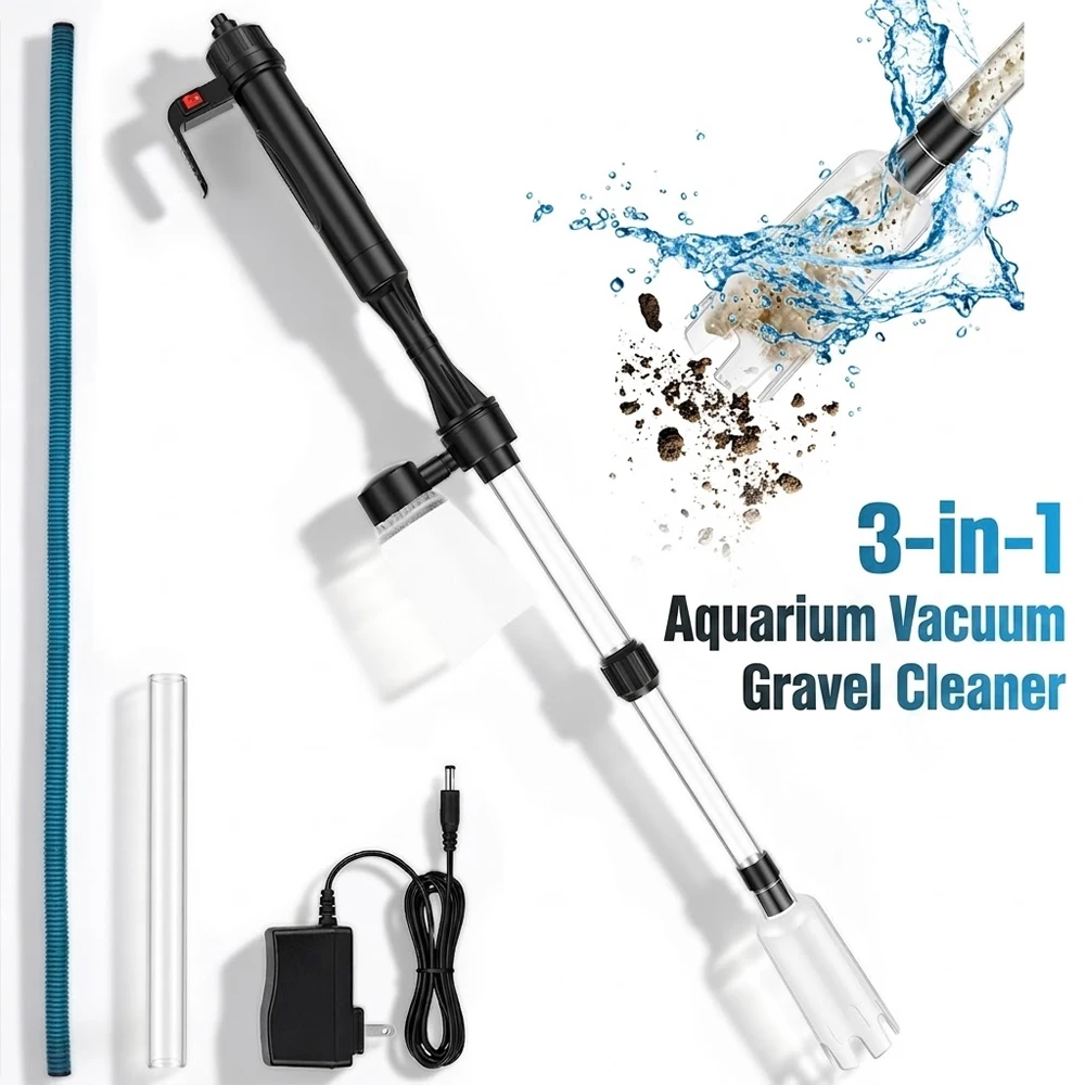 Aquarium Marine Sand - Penyedot Kotoran Akuarium 3 in 1,