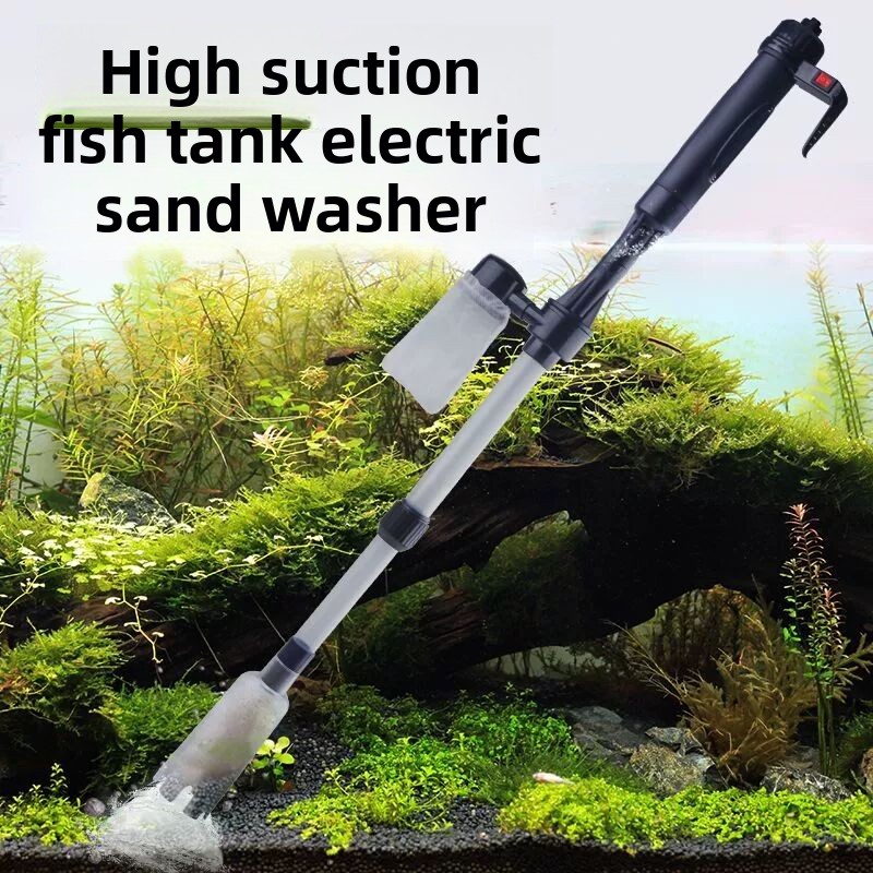 Aquarium Marine Sand - Tangki Ikan Akuarium Baterai Listrik Pengubah