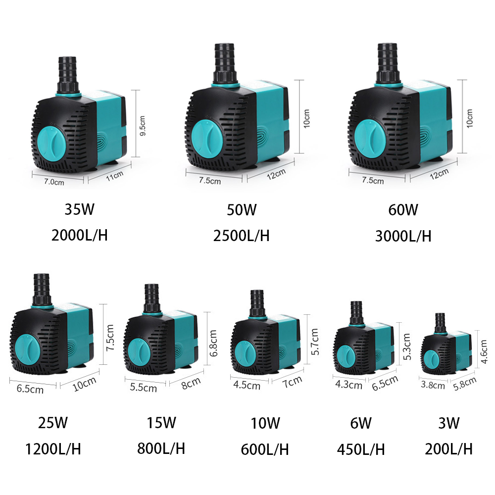Aquael Filter Fzn - Filter pompa air mancur akuarium, sangat