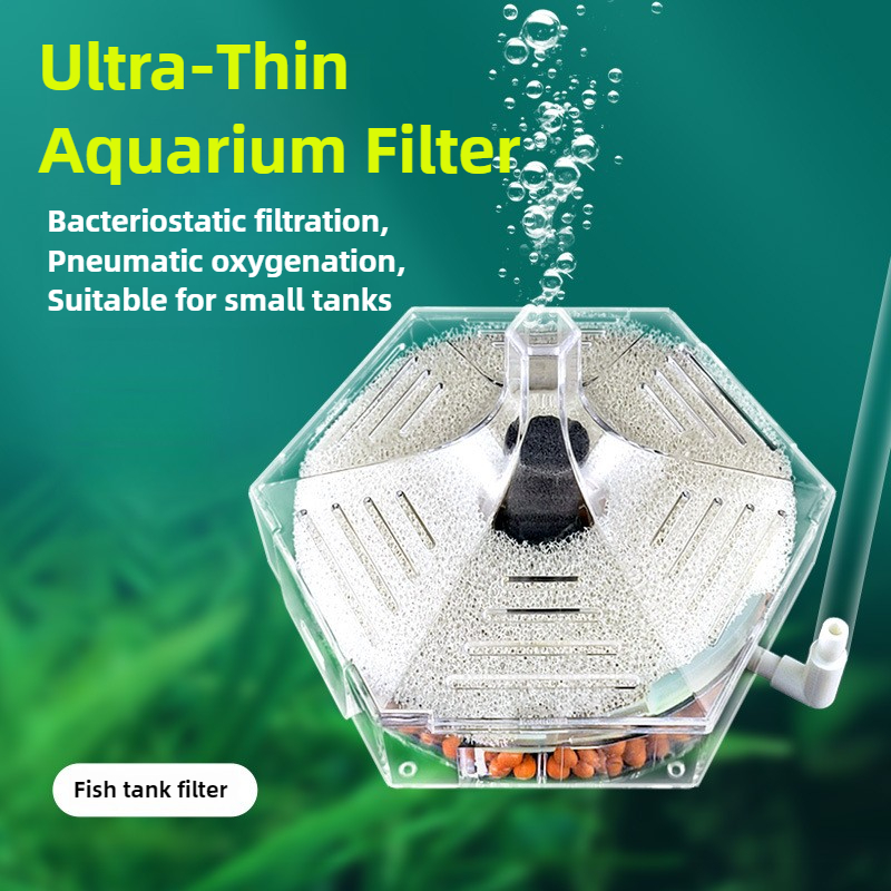 Marine Aquarium Bacteria - Filter Tangki Ikan Akuarium Tipis Bulat