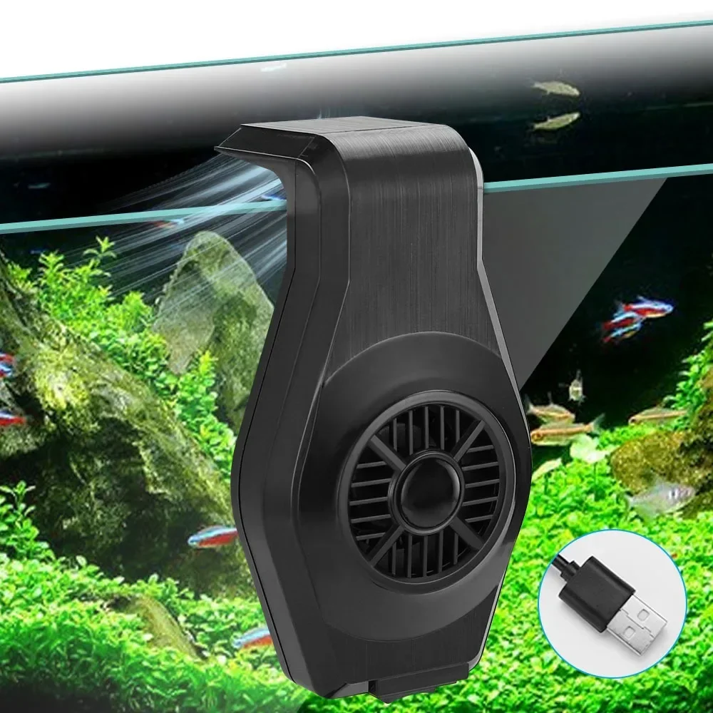 Marine Aquarium Mini - Kipas Pendingin Akuarium USB dengan Kontrol