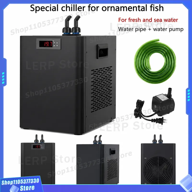 Marine Aquarium Chiller - Pendingin Akuarium 160L, Kompresor Pendingin Air
