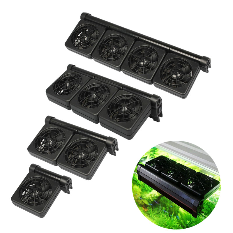 Marine Aquarium Chiller - 1/2/3/4 Kipas Akuarium Pendingin Pengontrol Suhu