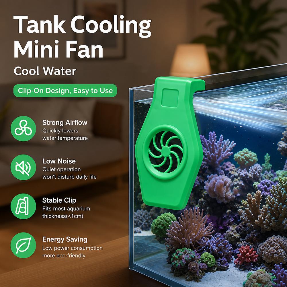 Kipas Pendingin Akuarium Pendi - Marine Aquarium Mini ulasan dan harga