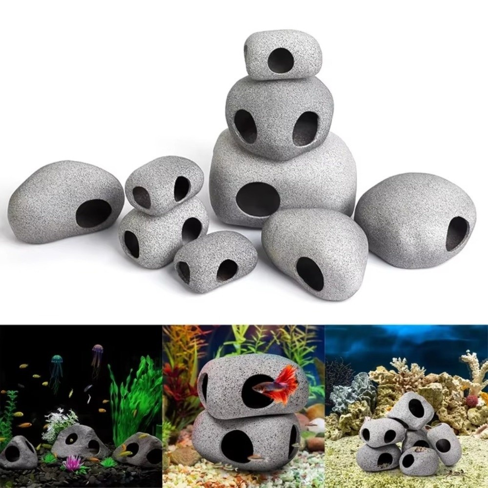 Batu Penyembunyi Akuarium dari - Aquarium Marine Sand ulasan dan harga