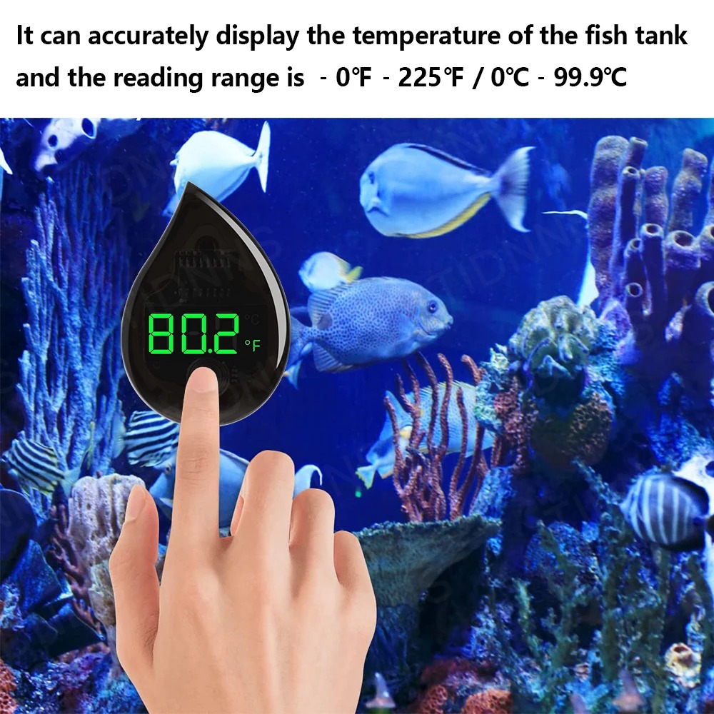 Termometer Akuarium Perekat Se - Marine Aquarium Mini ulasan dan harga