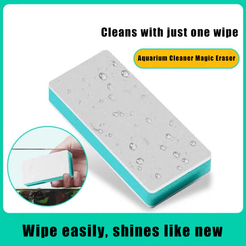B*New 3/5pcs Sikat Pembersih A - Marine Aquarium Glass Cleaner ulasan dan harga