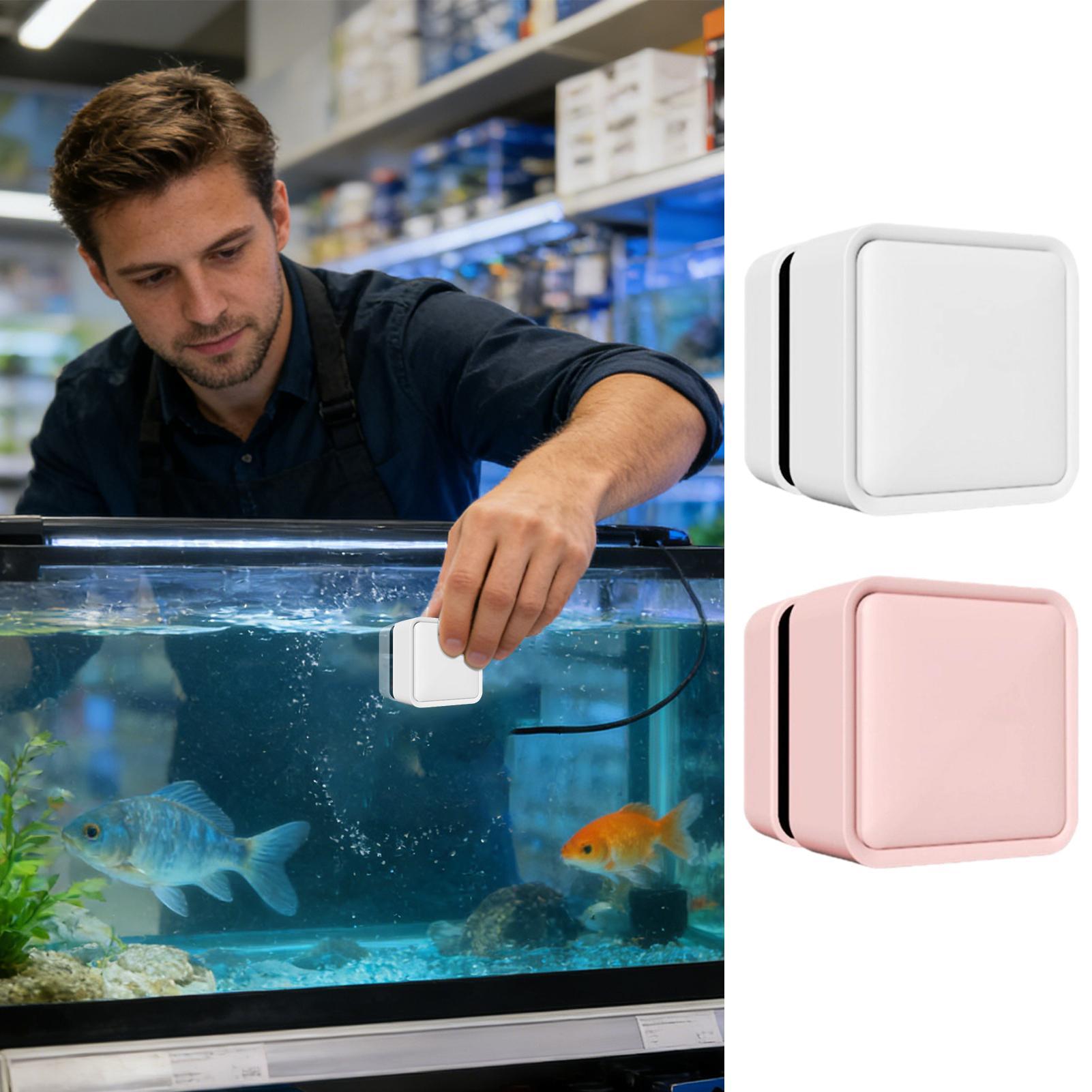Pembersih Tangki Ikan Magnetik - Marine Aquarium Glass Cleaner ulasan dan harga