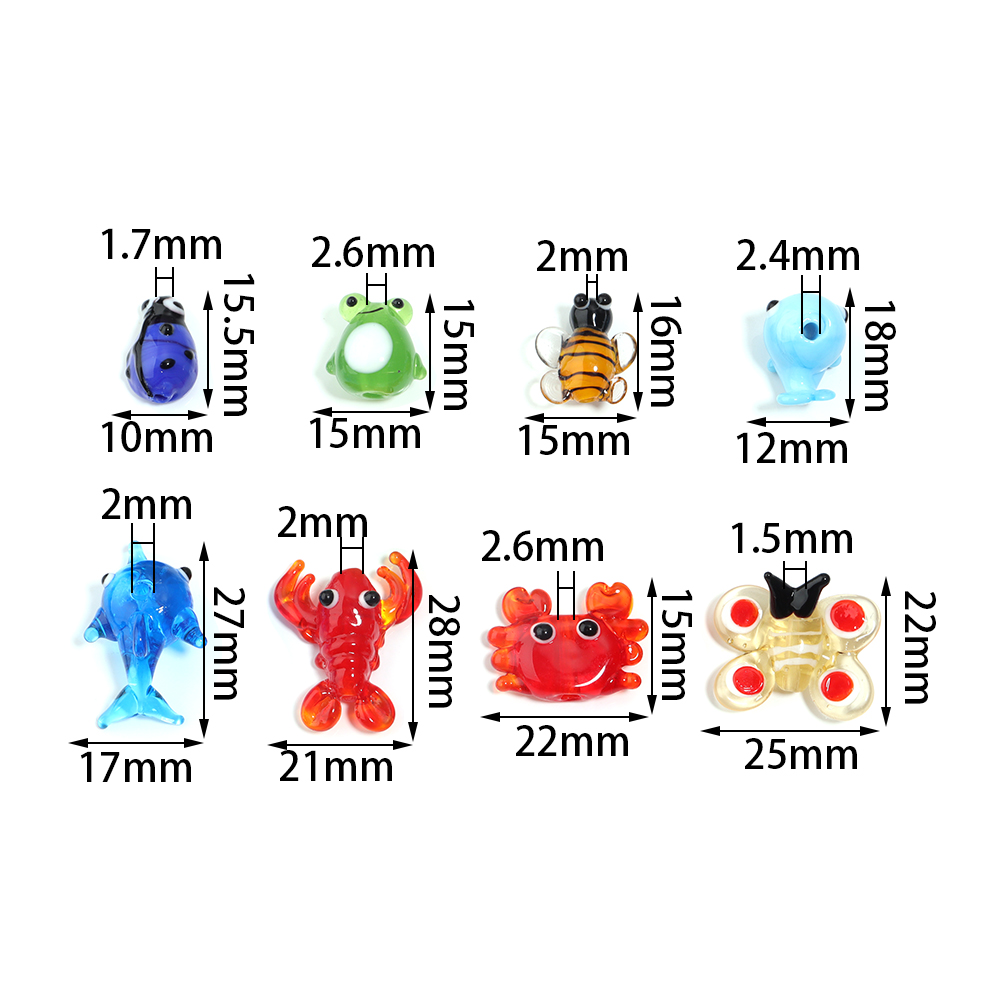 2 buah liontin kaca dekorasi a - Marine Aquarium Mini ulasan dan harga