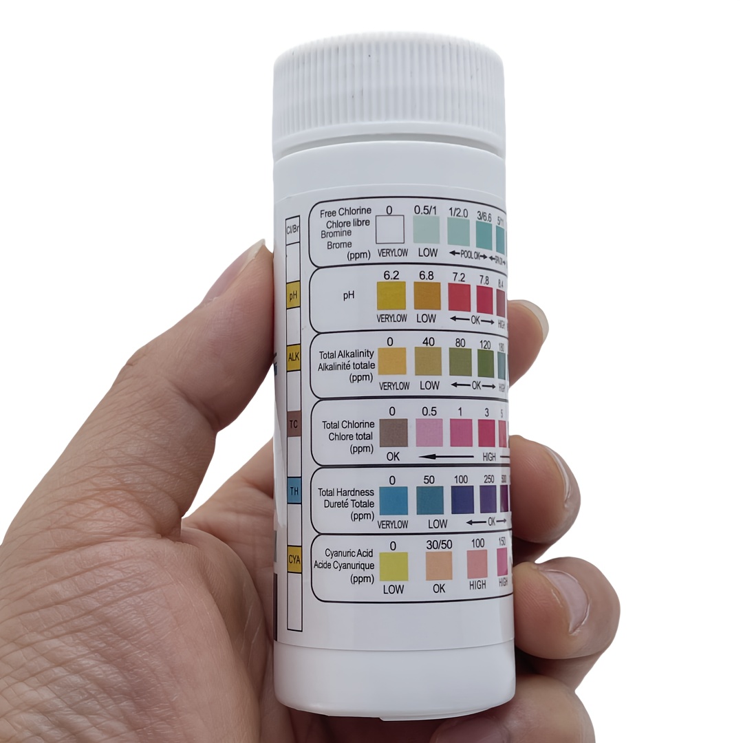 Strip Uji Air Kolam Renang & S - Marine Aquarium Bacteria ulasan dan harga