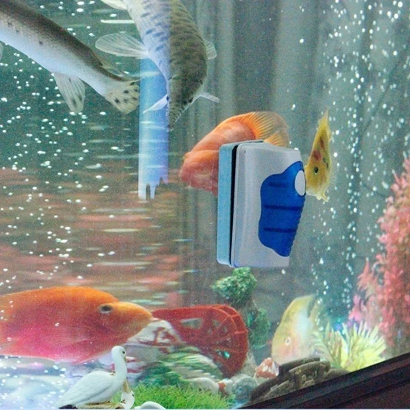 Pembersih kaca tangki ikan, al - Marine Aquarium Glass Cleaner ulasan dan harga