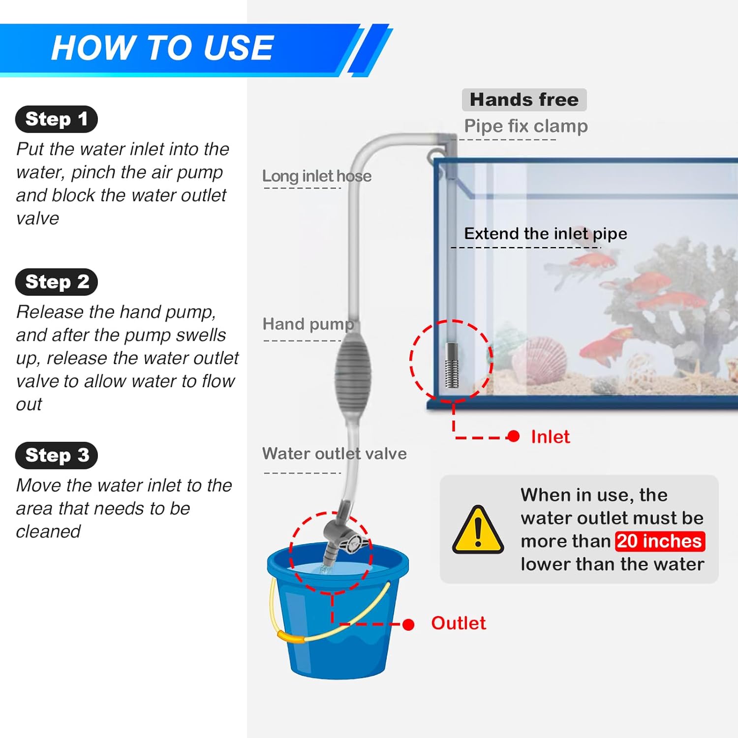 Kit peralatan pembersih akuari - Marine Aquarium Bacteria ulasan dan harga