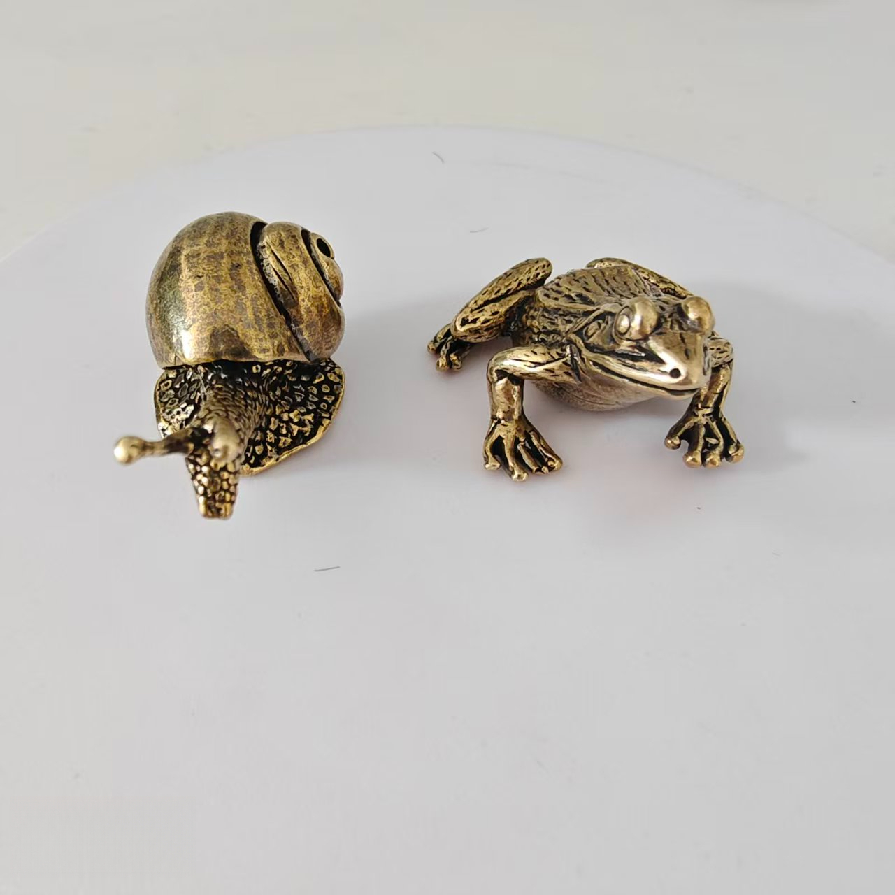 2 buah ornamen mini katak dan  - Marine Aquarium Mini ulasan dan harga