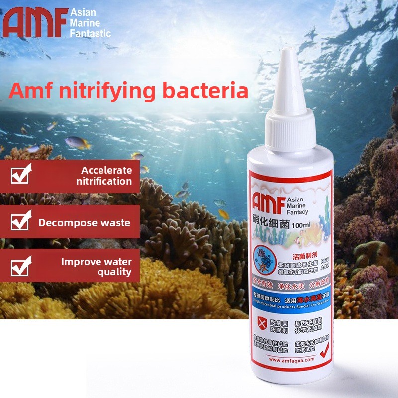 Suplemen Akuarium Bakteri Nitr - Marine Aquarium Bacteria ulasan dan harga