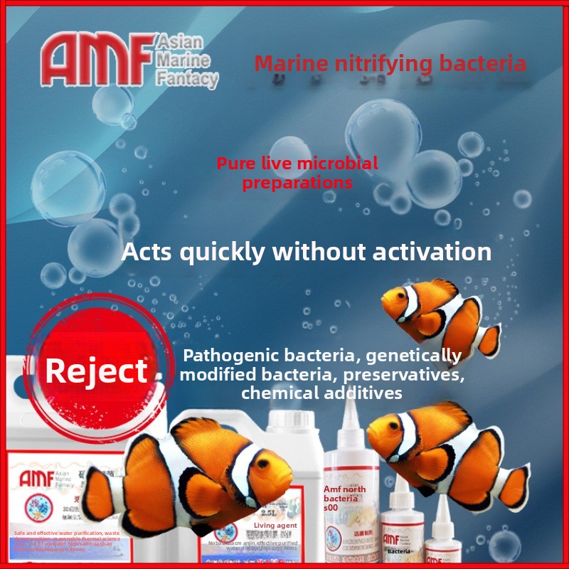 Suplemen Akuarium Bakteri Nitr - Marine Aquarium Bacteria ulasan dan harga