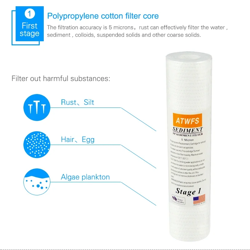 Filter pemurni air 5 mikron 4x - Aquael Filter Fzn ulasan dan harga