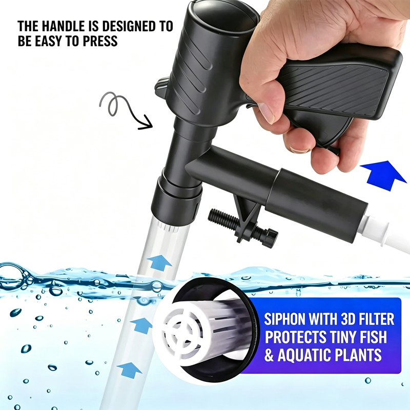 Pompa Pengganti Air Akuarium A - Aquarium Marine Sand ulasan dan harga