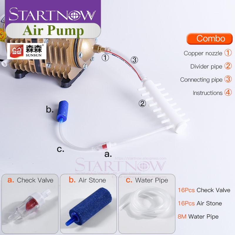 220V 185W 150L/mnt Kompresor U - Marine Aquarium Chiller ulasan dan harga