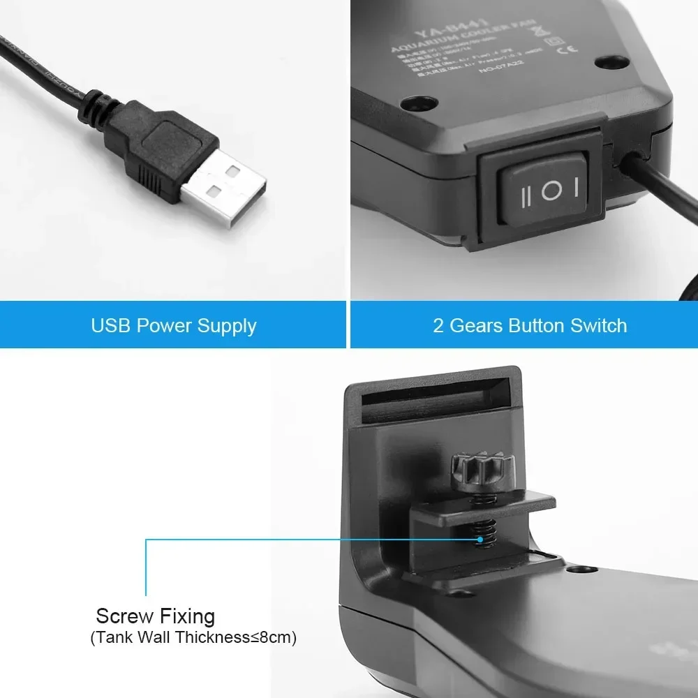 Kipas Pendingin Akuarium USB d - Marine Aquarium Mini ulasan dan harga
