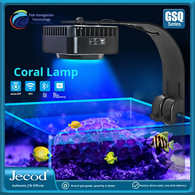 Lampu Akuarium Jebao GSQ Smart - Aquarium Marine Color ulasan dan harga