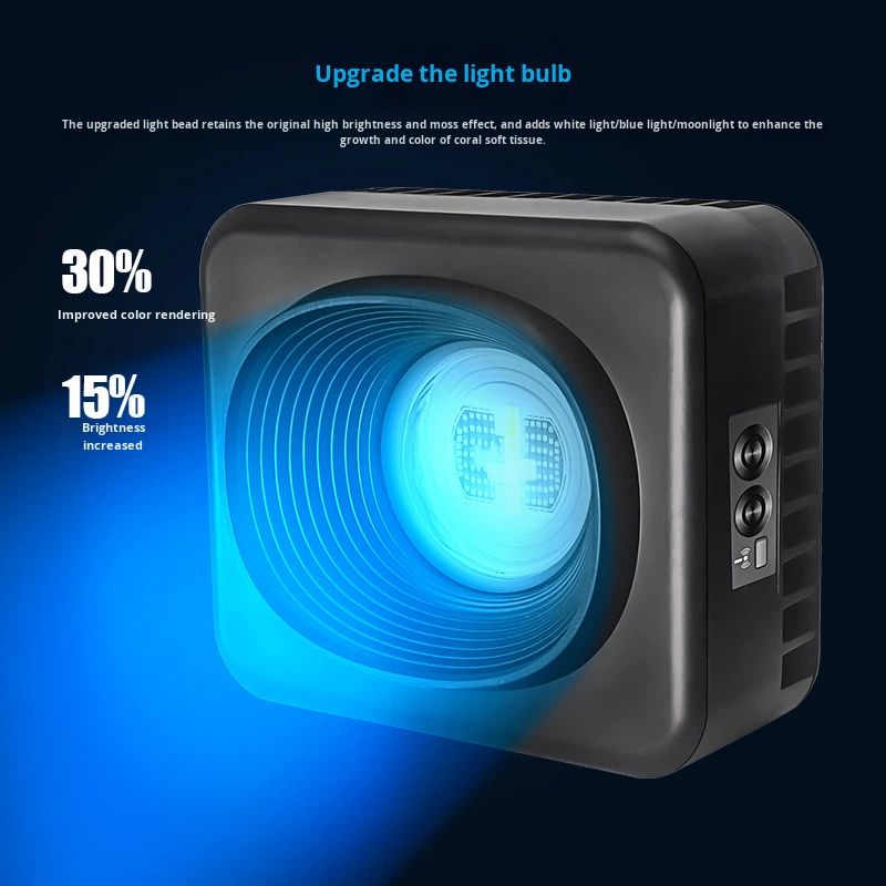 Lampu Akuarium Jebao GSQ Smart - Aquarium Marine Color ulasan dan harga