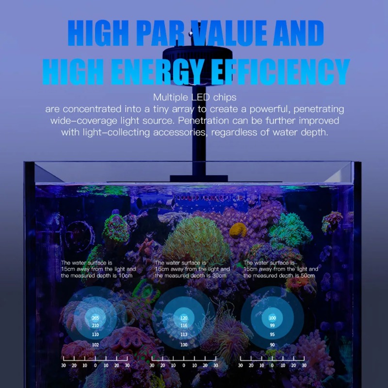 Lampu Akuarium LED Air Laut Mu - Marine Aquarium App ulasan dan harga